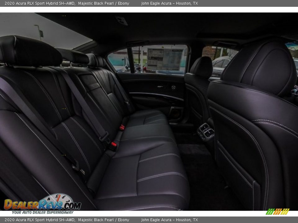 Rear Seat of 2020 Acura RLX Sport Hybrid SH-AWD Photo #21