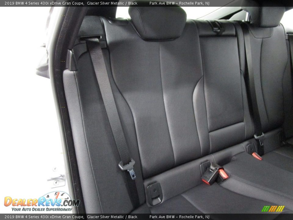 2019 BMW 4 Series 430i xDrive Gran Coupe Glacier Silver Metallic / Black Photo #17
