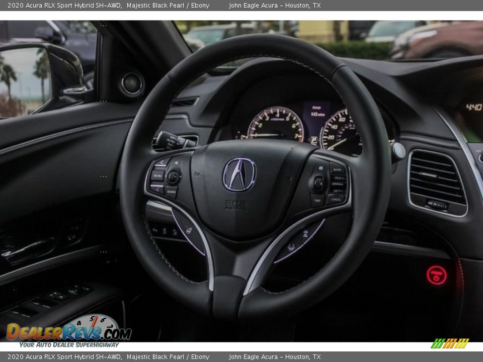 2020 Acura RLX Sport Hybrid SH-AWD Steering Wheel Photo #27