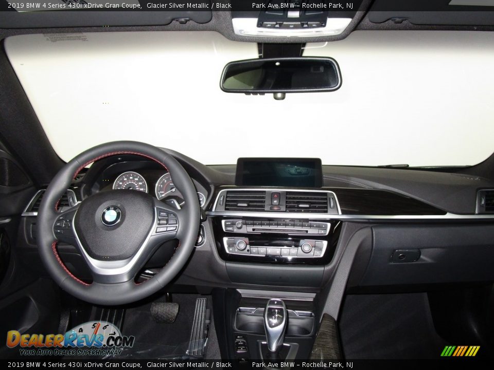 2019 BMW 4 Series 430i xDrive Gran Coupe Glacier Silver Metallic / Black Photo #22