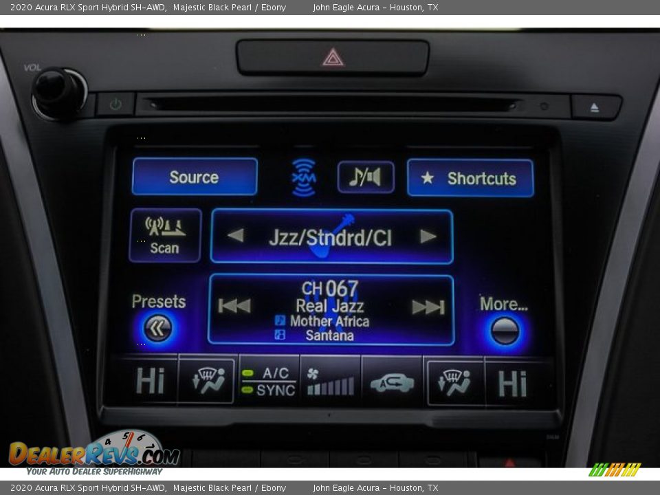 Controls of 2020 Acura RLX Sport Hybrid SH-AWD Photo #29