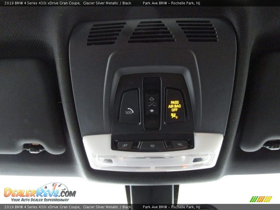 2019 BMW 4 Series 430i xDrive Gran Coupe Glacier Silver Metallic / Black Photo #27