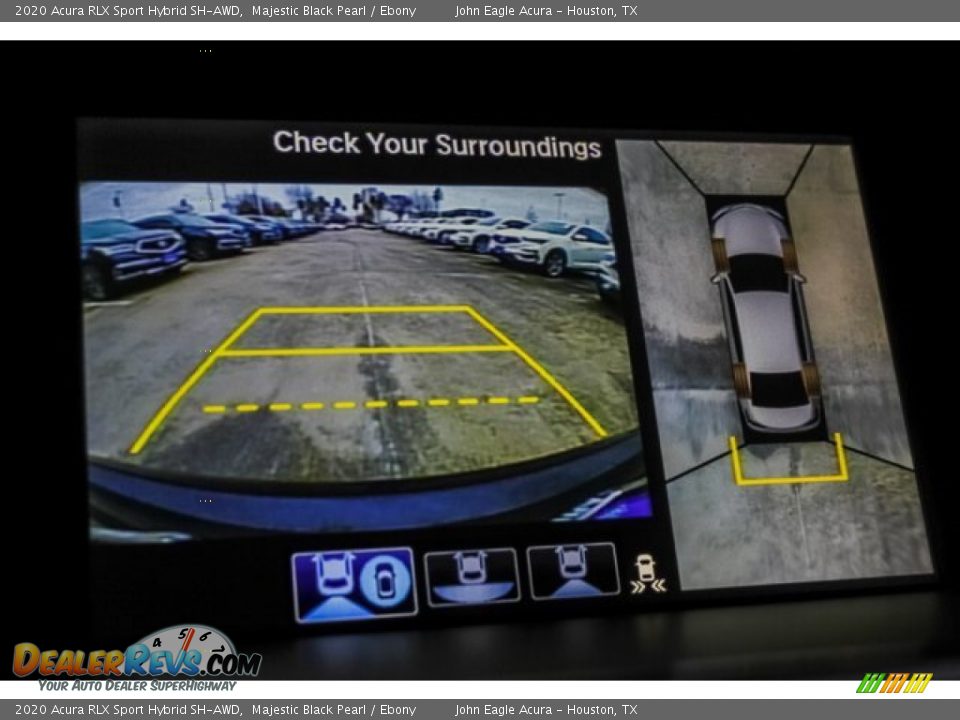 2020 Acura RLX Sport Hybrid SH-AWD Majestic Black Pearl / Ebony Photo #34