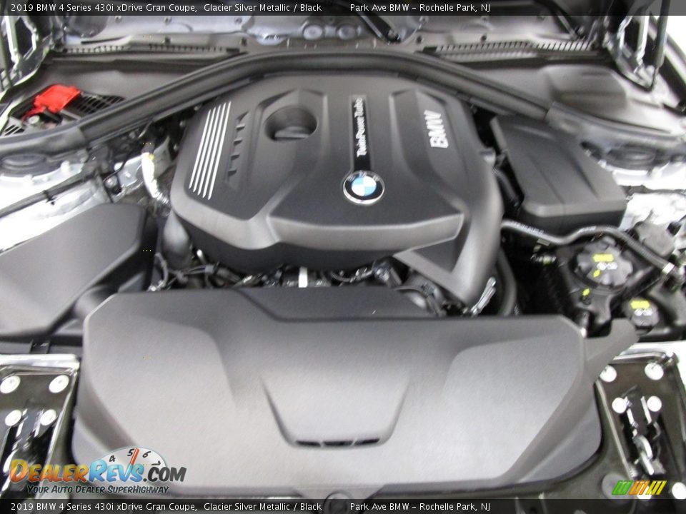 2019 BMW 4 Series 430i xDrive Gran Coupe Glacier Silver Metallic / Black Photo #29