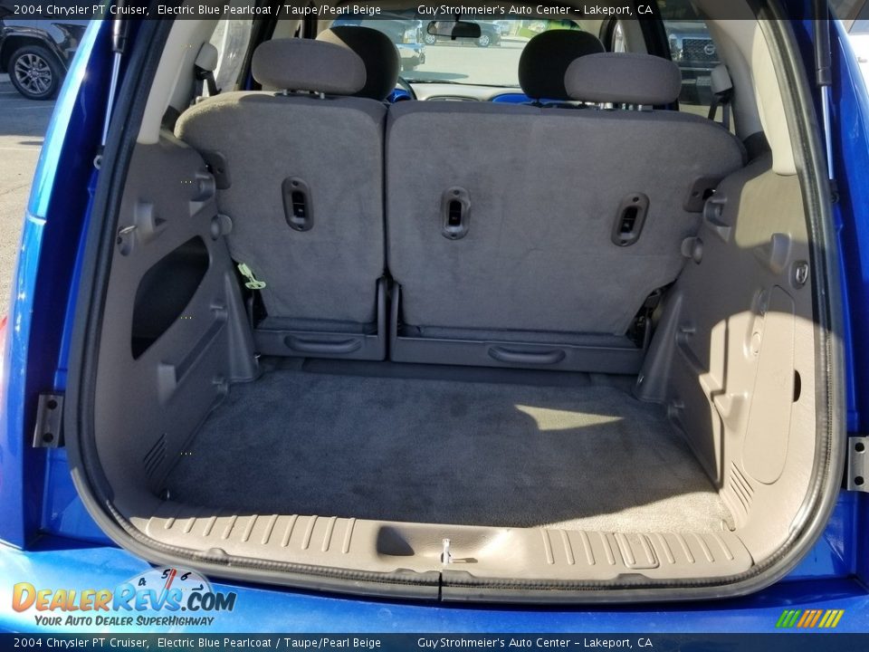 2004 Chrysler PT Cruiser Electric Blue Pearlcoat / Taupe/Pearl Beige Photo #7