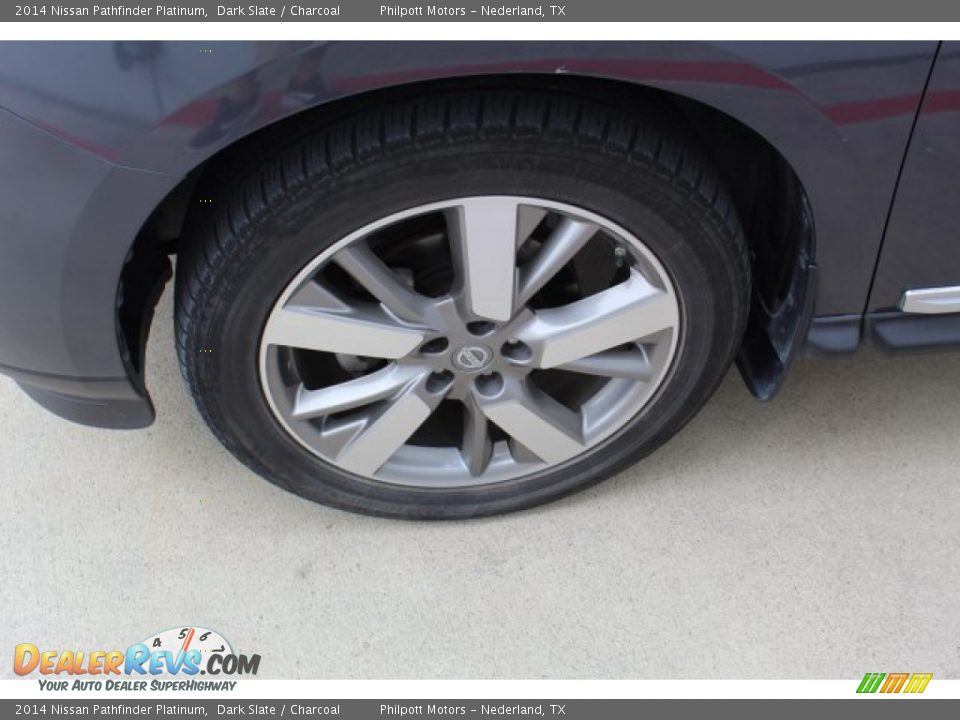 2014 Nissan Pathfinder Platinum Dark Slate / Charcoal Photo #5