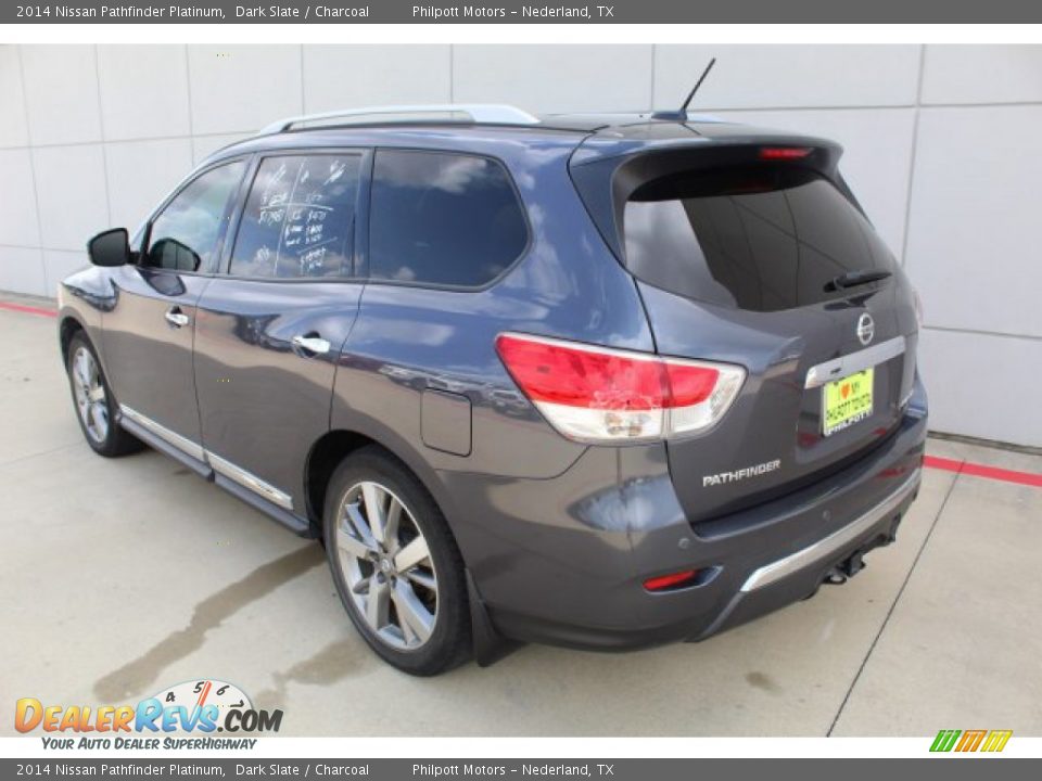 2014 Nissan Pathfinder Platinum Dark Slate / Charcoal Photo #9