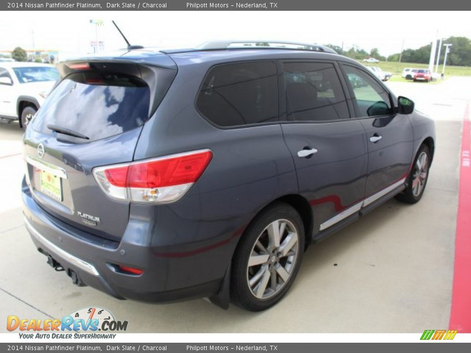 2014 Nissan Pathfinder Platinum Dark Slate / Charcoal Photo #11