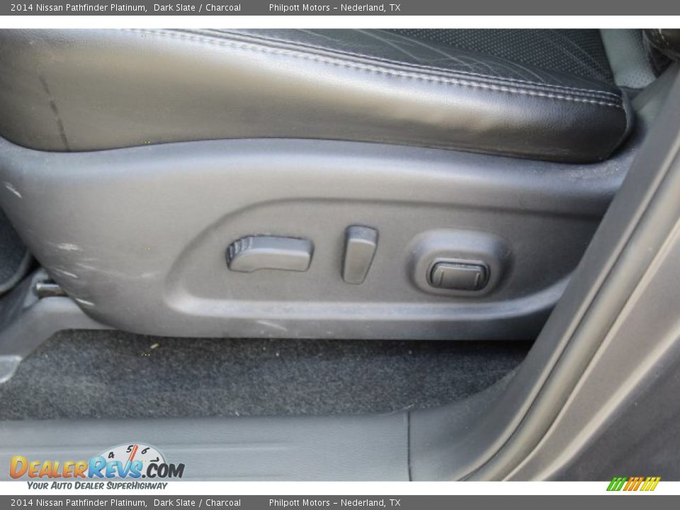 2014 Nissan Pathfinder Platinum Dark Slate / Charcoal Photo #14