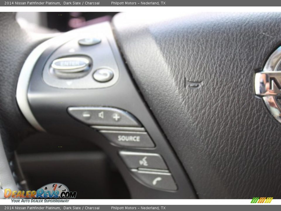 2014 Nissan Pathfinder Platinum Dark Slate / Charcoal Photo #15