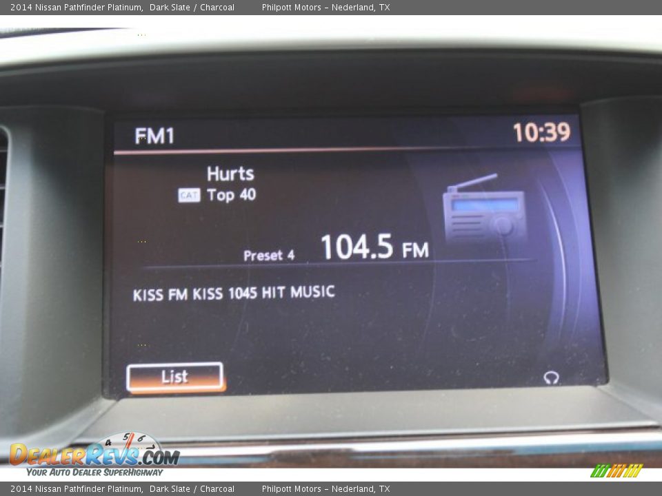 2014 Nissan Pathfinder Platinum Dark Slate / Charcoal Photo #19