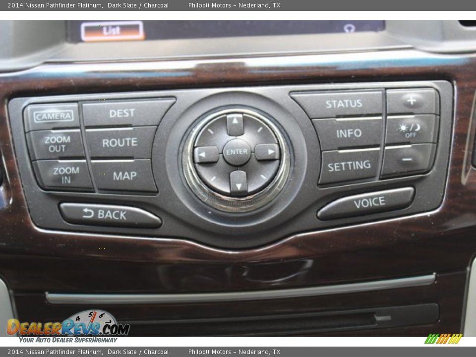 2014 Nissan Pathfinder Platinum Dark Slate / Charcoal Photo #20