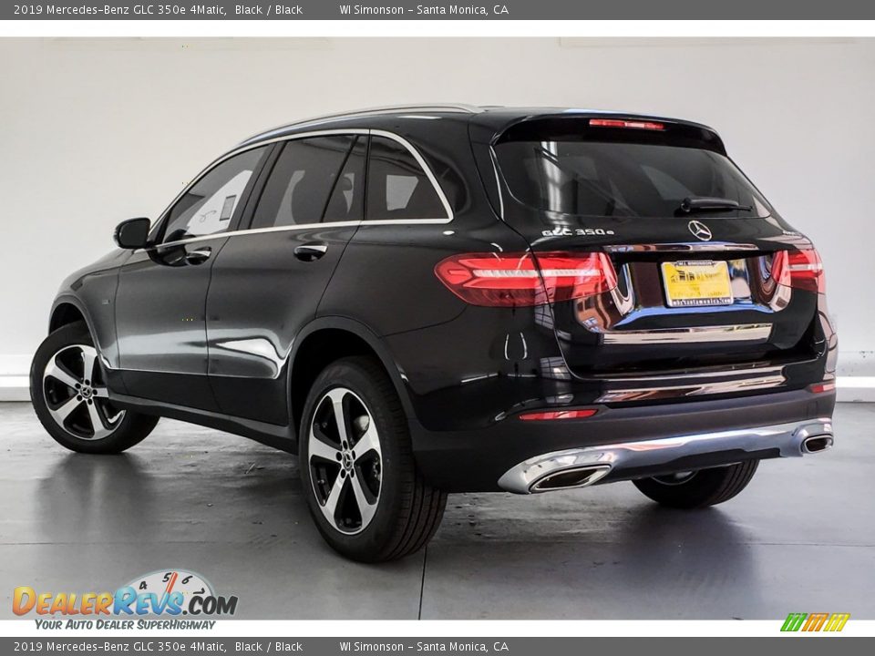 2019 Mercedes-Benz GLC 350e 4Matic Black / Black Photo #2