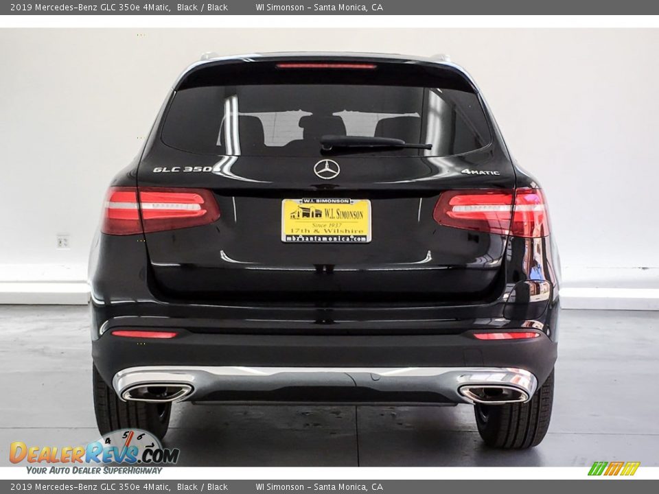 2019 Mercedes-Benz GLC 350e 4Matic Black / Black Photo #3