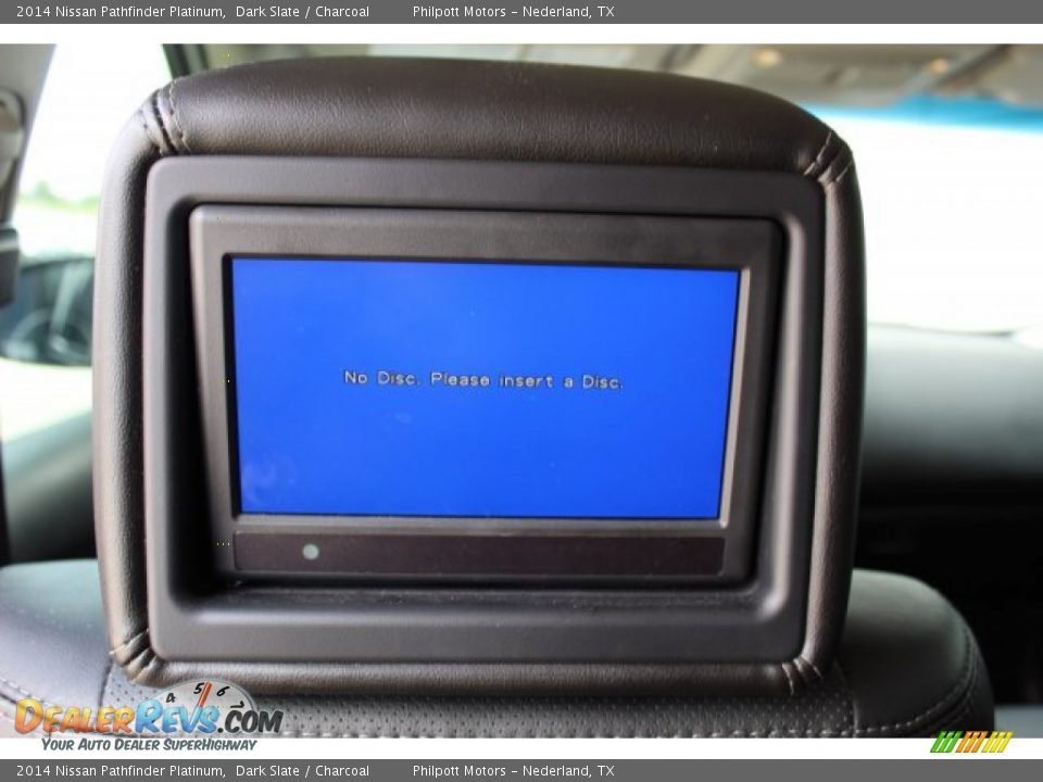 2014 Nissan Pathfinder Platinum Dark Slate / Charcoal Photo #27