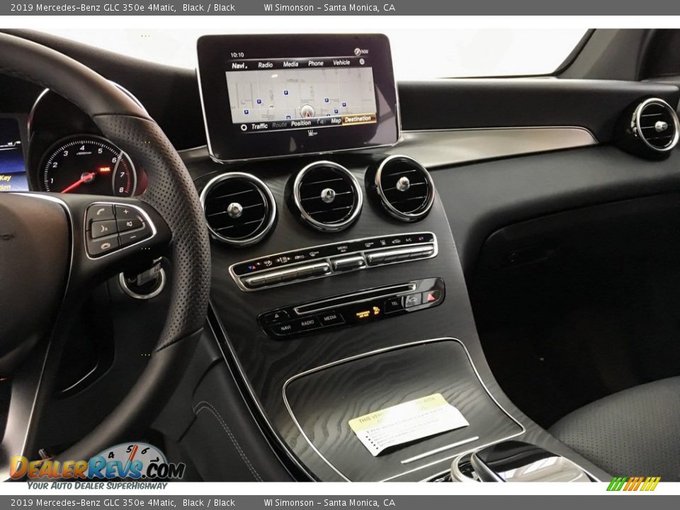 2019 Mercedes-Benz GLC 350e 4Matic Black / Black Photo #6