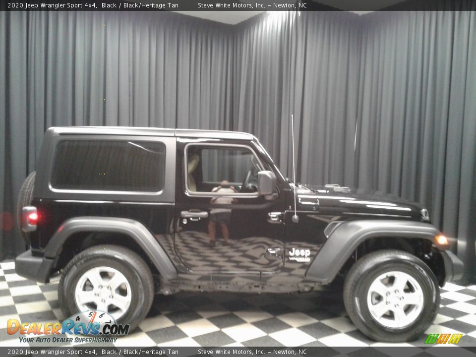 Black 2020 Jeep Wrangler Sport 4x4 Photo #5