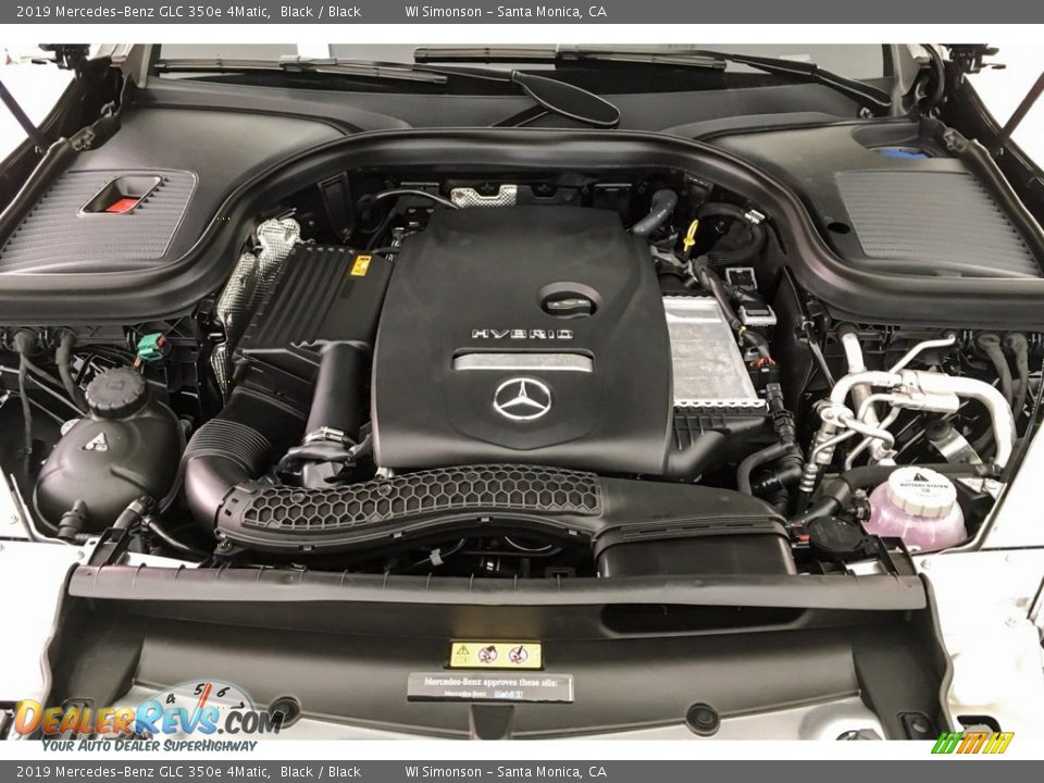 2019 Mercedes-Benz GLC 350e 4Matic Black / Black Photo #8
