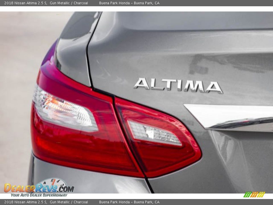 2018 Nissan Altima 2.5 S Gun Metallic / Charcoal Photo #12