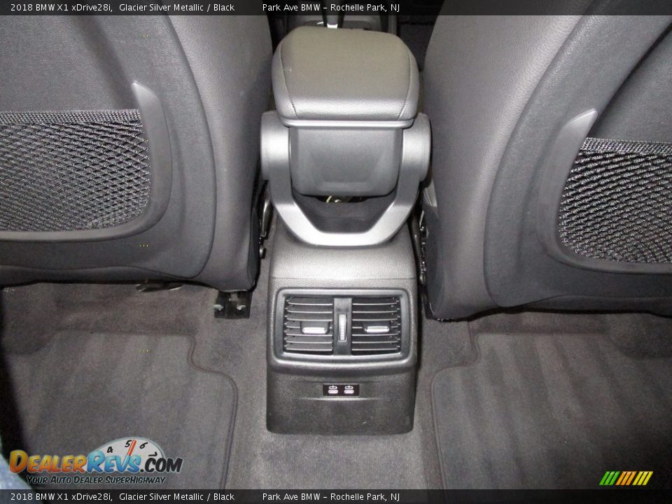 2018 BMW X1 xDrive28i Glacier Silver Metallic / Black Photo #19