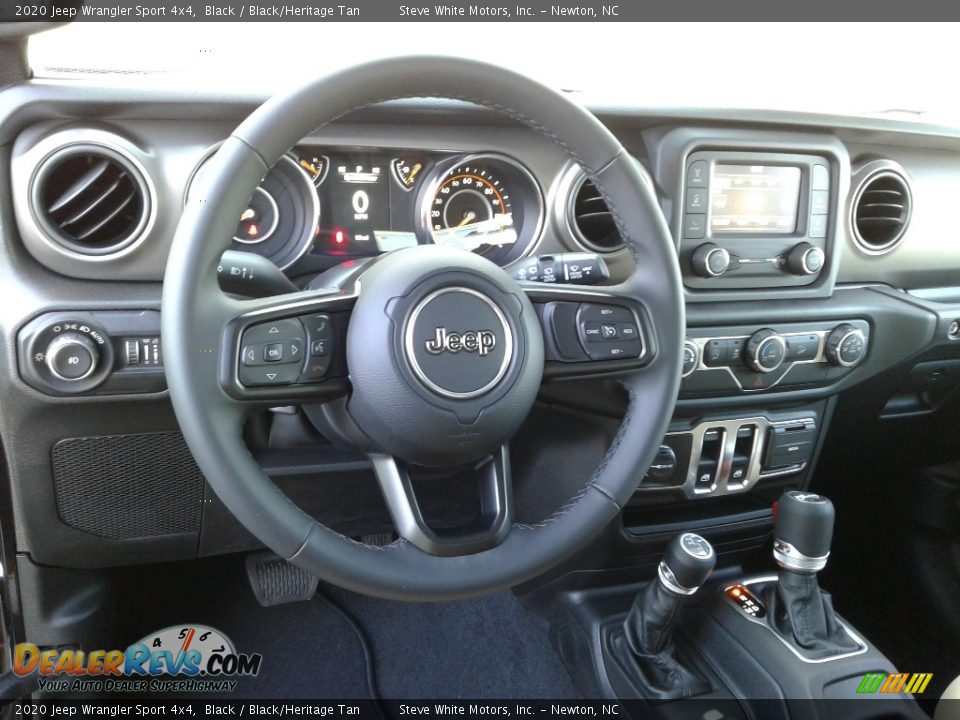 2020 Jeep Wrangler Sport 4x4 Steering Wheel Photo #26