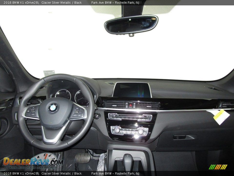 2018 BMW X1 xDrive28i Glacier Silver Metallic / Black Photo #21