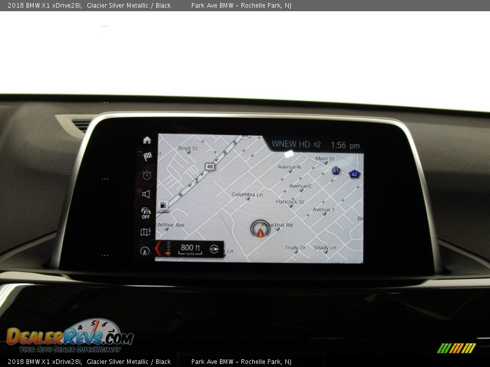 2018 BMW X1 xDrive28i Glacier Silver Metallic / Black Photo #24
