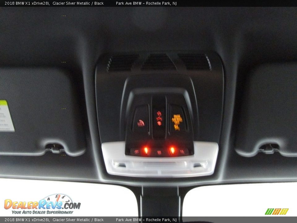 2018 BMW X1 xDrive28i Glacier Silver Metallic / Black Photo #26