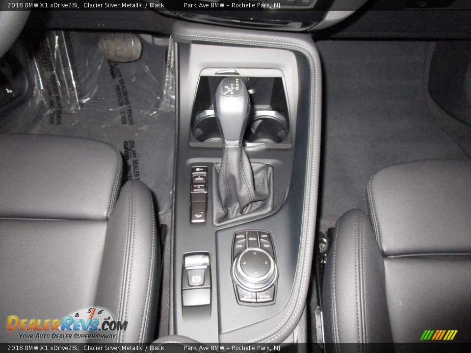 2018 BMW X1 xDrive28i Glacier Silver Metallic / Black Photo #27