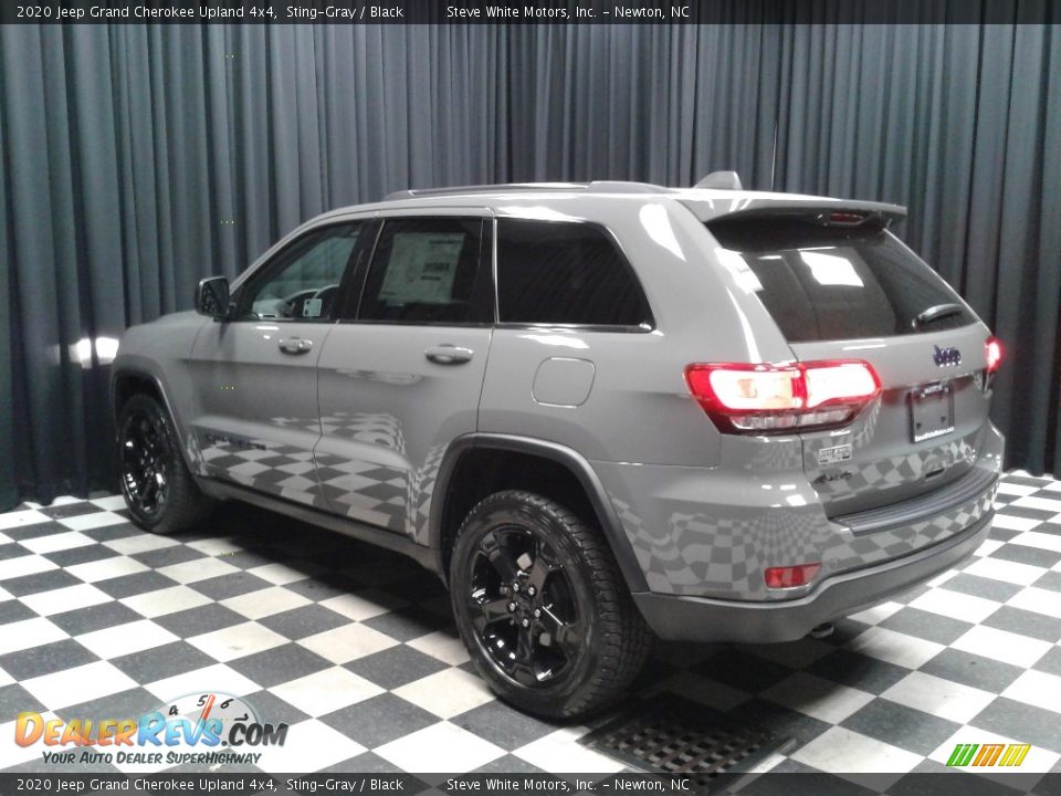 2020 Jeep Grand Cherokee Upland 4x4 Sting-Gray / Black Photo #8