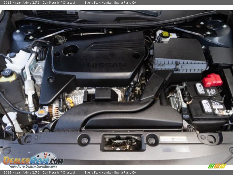 2018 Nissan Altima 2.5 S Gun Metallic / Charcoal Photo #35