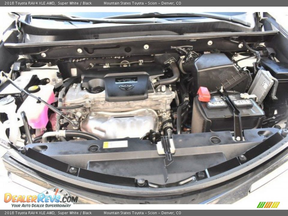 2018 Toyota RAV4 XLE AWD Super White / Black Photo #28