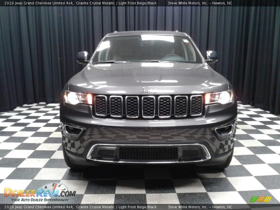 2019 Jeep Grand Cherokee Limited 4x4 Granite Crystal Metallic / Light Frost Beige/Black Photo #3