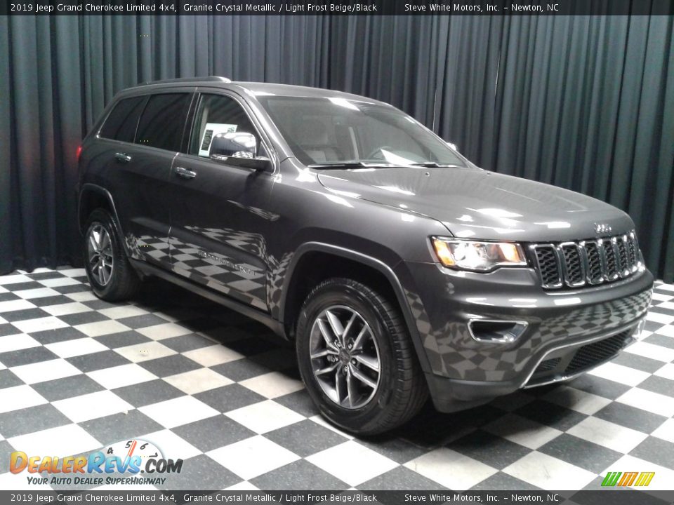 2019 Jeep Grand Cherokee Limited 4x4 Granite Crystal Metallic / Light Frost Beige/Black Photo #4