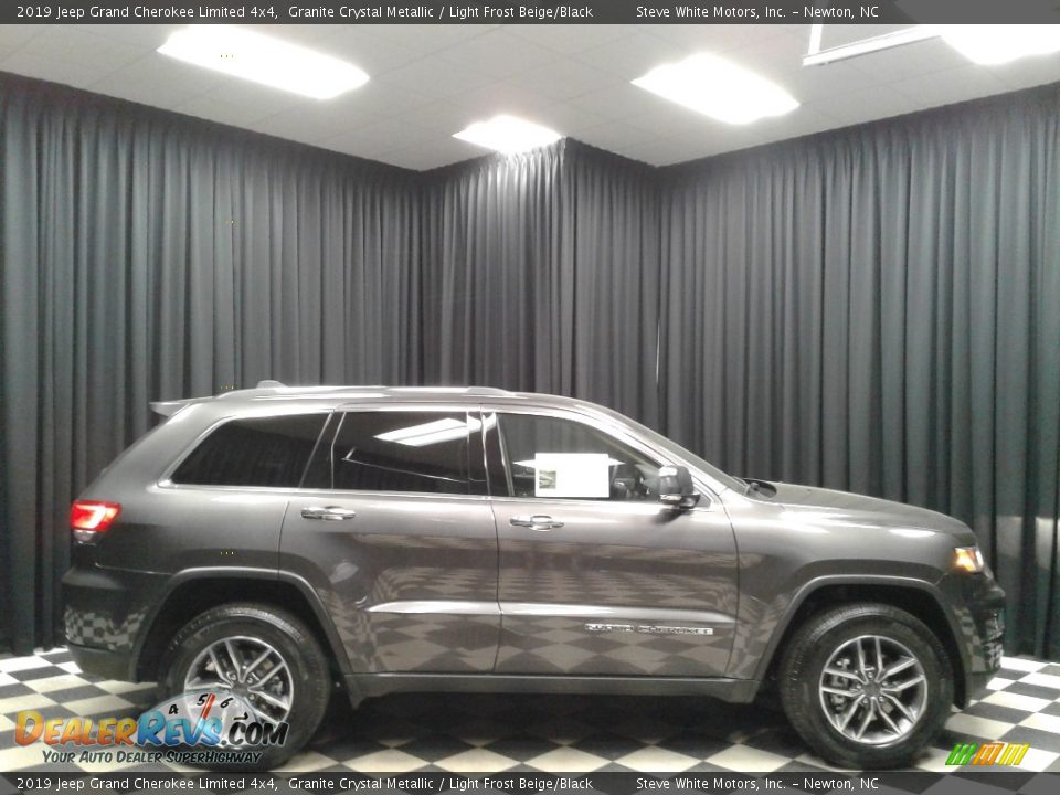 2019 Jeep Grand Cherokee Limited 4x4 Granite Crystal Metallic / Light Frost Beige/Black Photo #5