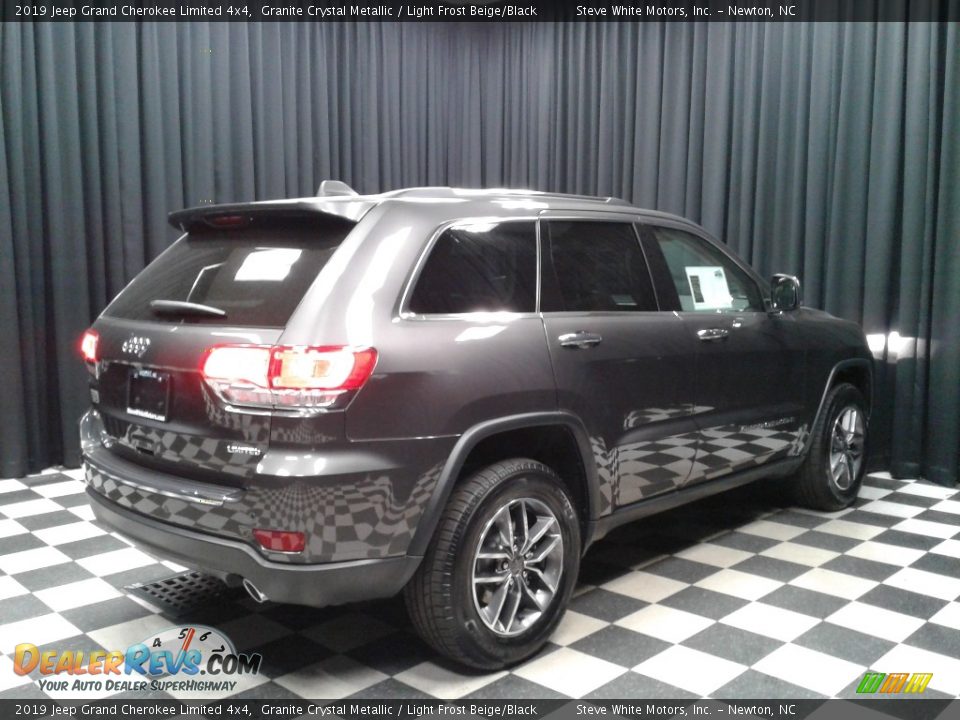 2019 Jeep Grand Cherokee Limited 4x4 Granite Crystal Metallic / Light Frost Beige/Black Photo #6