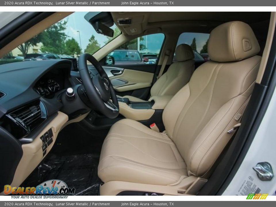 2020 Acura RDX Technology Lunar Silver Metallic / Parchment Photo #16