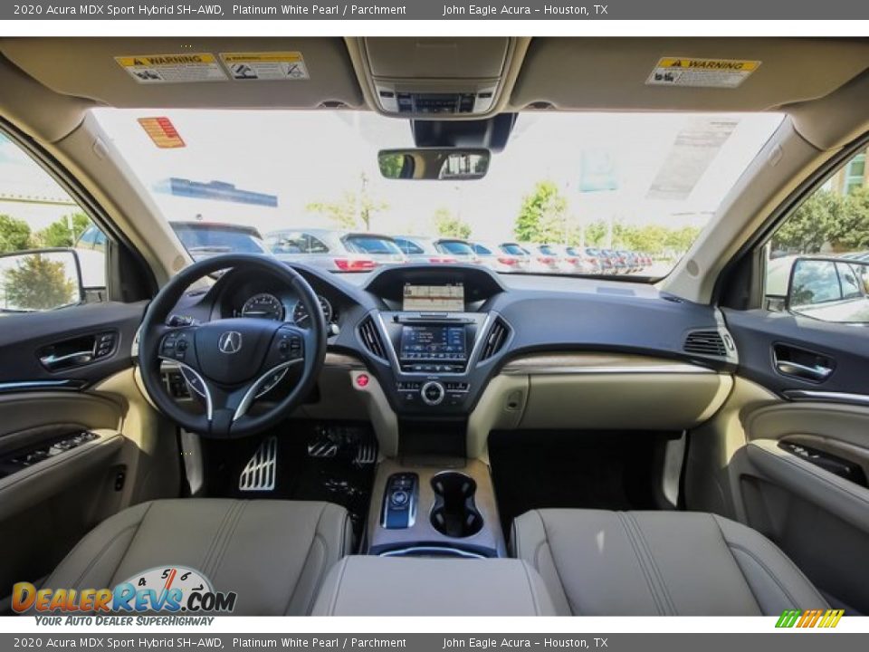 Dashboard of 2020 Acura MDX Sport Hybrid SH-AWD Photo #9