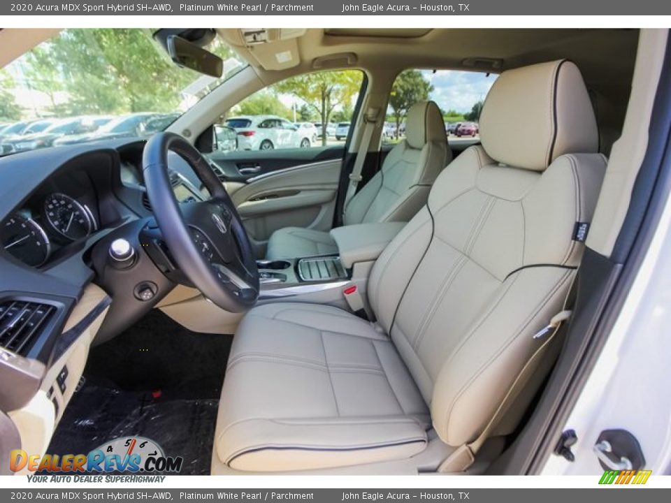 Parchment Interior - 2020 Acura MDX Sport Hybrid SH-AWD Photo #16