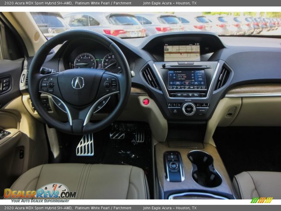 Dashboard of 2020 Acura MDX Sport Hybrid SH-AWD Photo #27