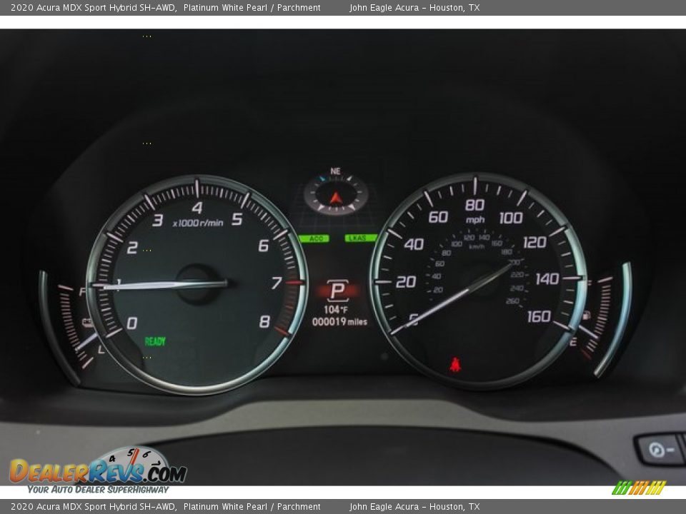2020 Acura MDX Sport Hybrid SH-AWD Gauges Photo #34