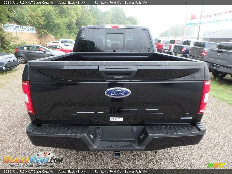 2019 Ford F150 XLT SuperCrew 4x4 Agate Black / Black Photo #3