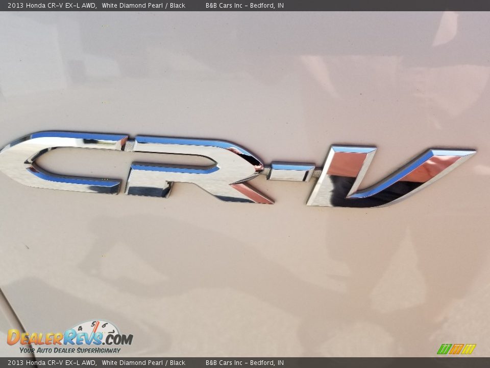 2013 Honda CR-V EX-L AWD White Diamond Pearl / Black Photo #9