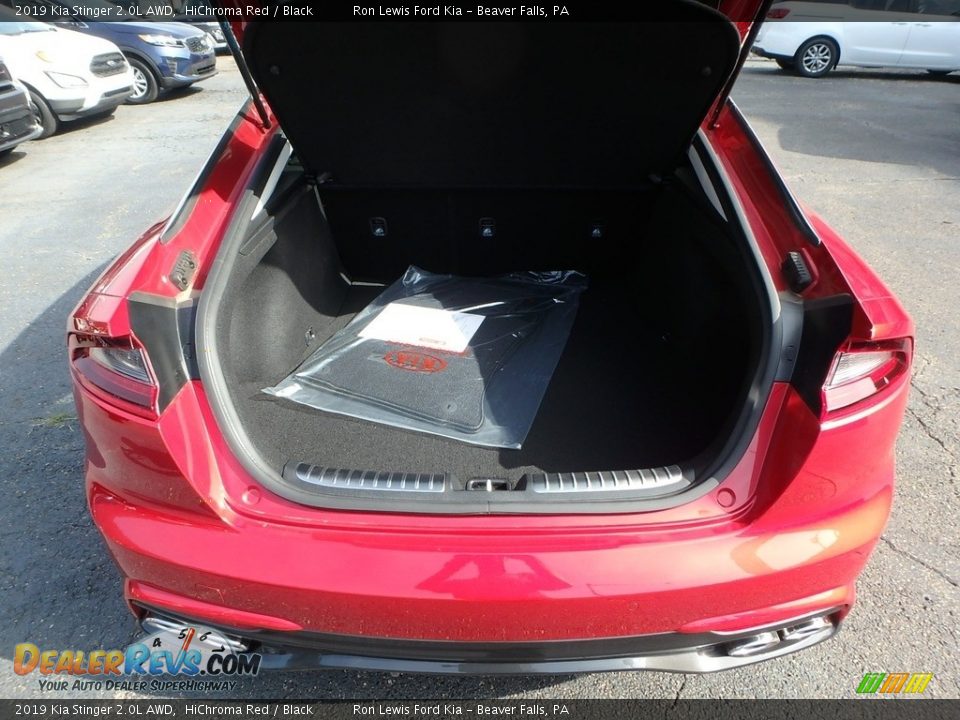 2019 Kia Stinger 2.0L AWD HiChroma Red / Black Photo #4