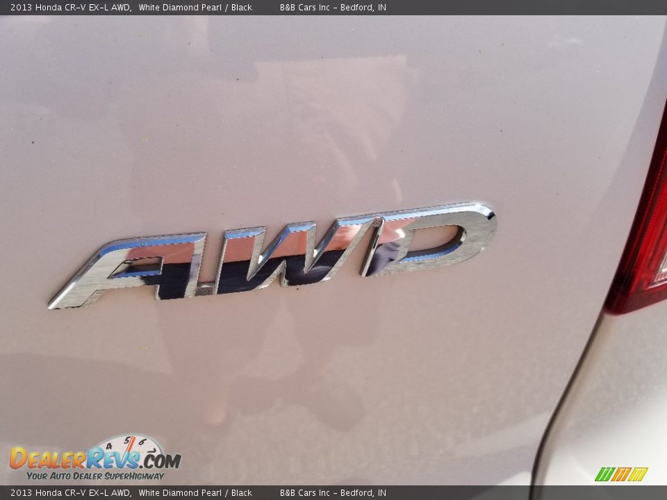 2013 Honda CR-V EX-L AWD White Diamond Pearl / Black Photo #10