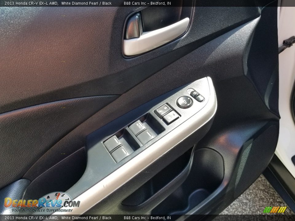 2013 Honda CR-V EX-L AWD White Diamond Pearl / Black Photo #11