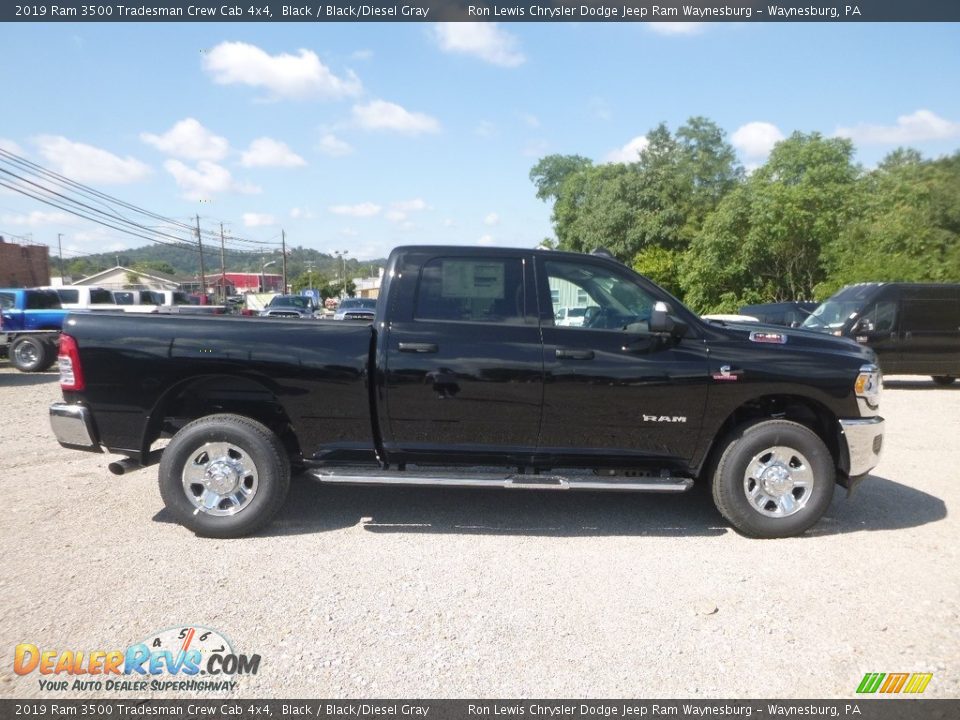 Black 2019 Ram 3500 Tradesman Crew Cab 4x4 Photo #6