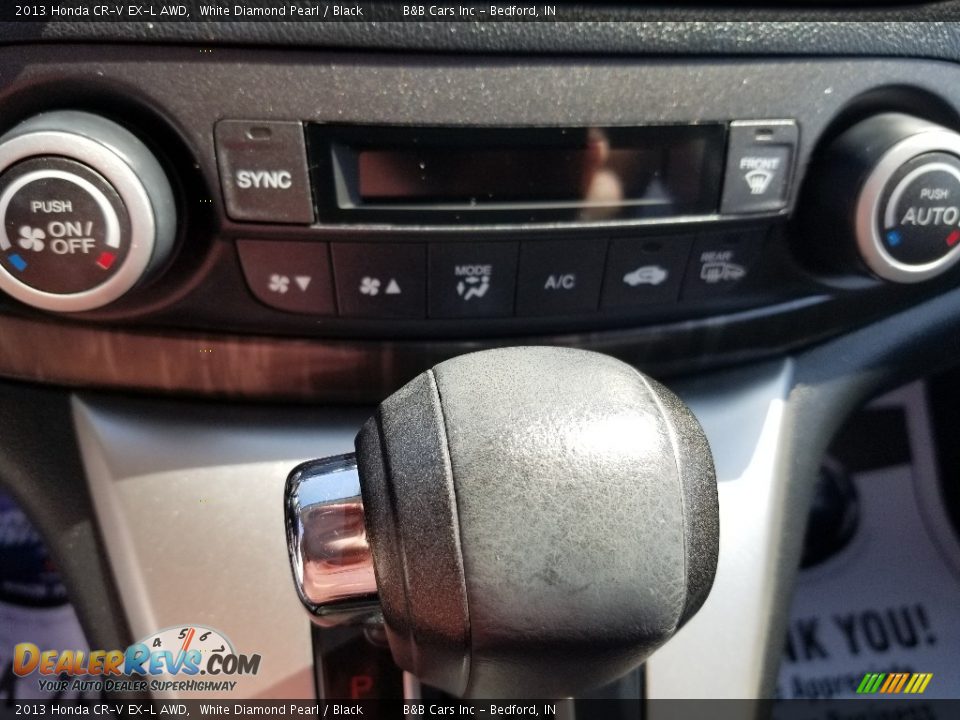 2013 Honda CR-V EX-L AWD White Diamond Pearl / Black Photo #16