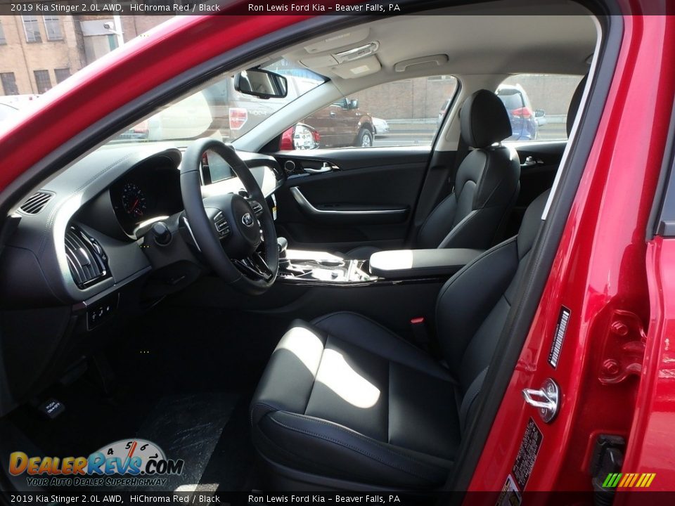 Front Seat of 2019 Kia Stinger 2.0L AWD Photo #13