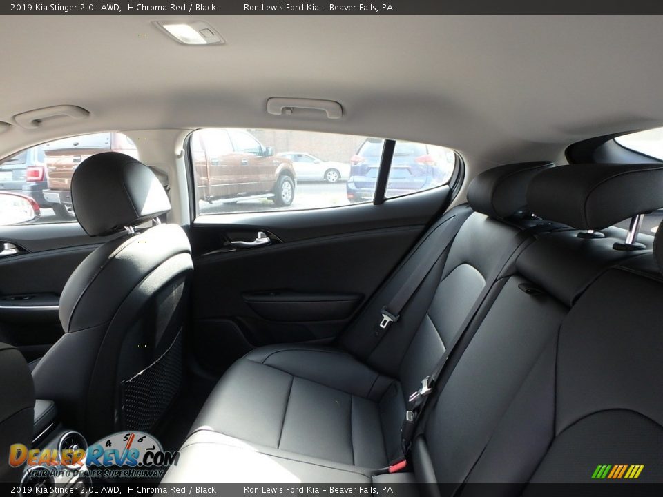 2019 Kia Stinger 2.0L AWD HiChroma Red / Black Photo #14
